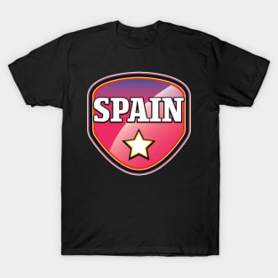 Spain retro sports logo T-Shirt